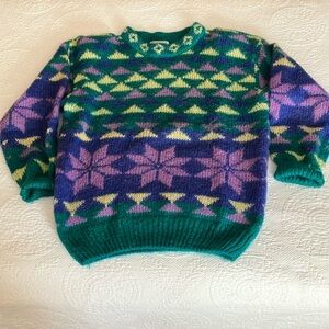 Small Alpine design sweater